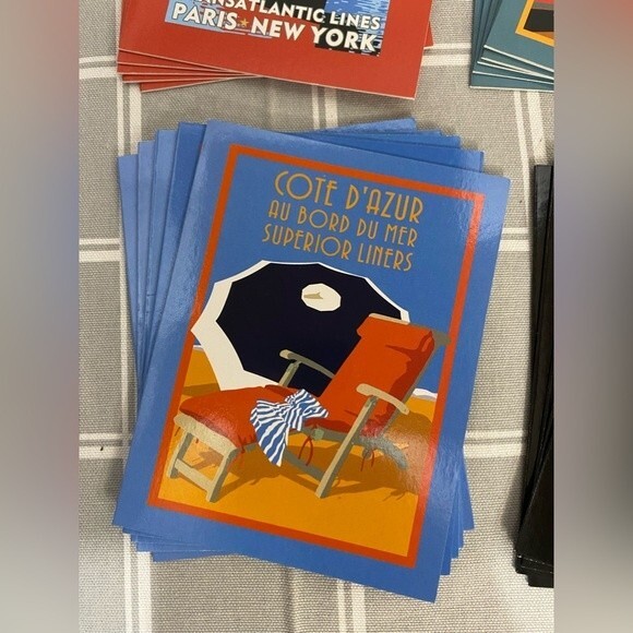 Note Cards & Envelopes Vintage Travel Tourism Advertisement Tri Coastal Design - Picture 4 of 11